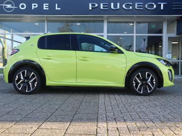 SPOTICAR Peugeot 208 E-208 Gt Ev 51kwh 156pk, Rijklaarprijs, Alcantara Bekled Tweedehands - Hatchback Elektrisch Geel - Ommen - 1200284943_3