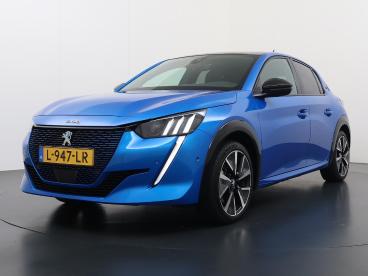 SPOTICAR Peugeot 208 E-208 Gt Pack 50 Kwh 136pk | Accu 91% | Navigatie | Pano Tweedehands - Hatchback Elektrisch Blauw - Uden - 1200298835_1