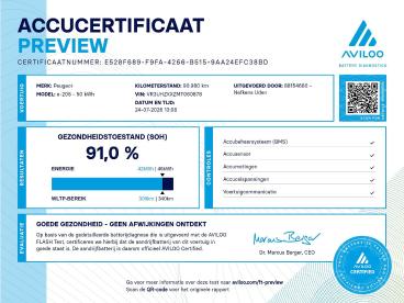 SPOTICAR Peugeot 208 E-208 Gt Pack 50 Kwh 136pk | Accu 91% | Navigatie | Pano Tweedehands - Hatchback Elektrisch Blauw - Uden - 1200298835_4