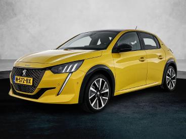 SPOTICAR Peugeot 208 E-208 Ev Gt 50 Kwh 136pk | Accu 96% | Navigatie | Panora Tweedehands - Hatchback Elektrisch Geel - Tilburg - 1200301810_1
