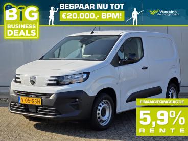 SPOTICAR Peugeot Partner 1.5 Hdi 100pk L1 1000kg | 3-zits | Navigatie | Par Tweedehands - Bedrijfswagen Diesel Wit - Zutphen - 1200264831_1