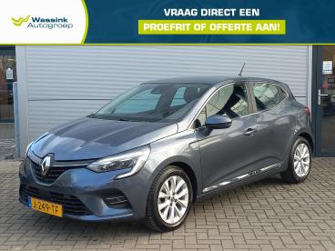 SPOTICAR Renault Clio 1.0t 100pk Intens | Climate Control | Navigatie| L Tweedehands -  Benzine Grijs - Elst - 1200283452_1