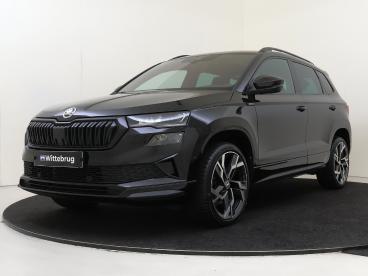 SPOTICAR Skoda Karoq 1.5 Tsi 150pk Act Sportline Business Schuif / Kant Tweedehands - Suv Benzine Zwart - Naaldwijk - 1200300664_1