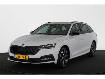 SPOTICAR Skoda Octavia Combi 1.4 Tsi Iv Phev Sportline Head-up Achteruitr Tweedehands - Stationwagen Plugin Hybrid Wit - Mijdrecht - 1200286945_1