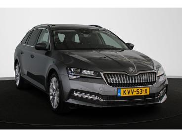 SPOTICAR Skoda Superb Combi 1.4 Tsi Iv Style Panoramadak Matrix Led Memo Tweedehands - Stationwagen Plugin Hybrid Grijs - Mijdrecht - 1200302308_2