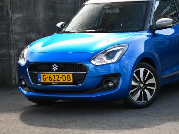 SPOTICAR Suzuki Swift Stijl 1.2 Smart Hybrid 90pk 100% Dealer Ond. | Ada Tweedehands -  Benzine Blauw - Heerlen - 1200290049_2