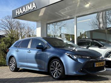 SPOTICAR Toyota Corolla Touring Sports 1.8 Hybrid Dynamic | Dealeronderhouden | Achteruit Tweedehands - Stationwagen Hybride Blauw - Wirdum (fr) - 1200287284_1