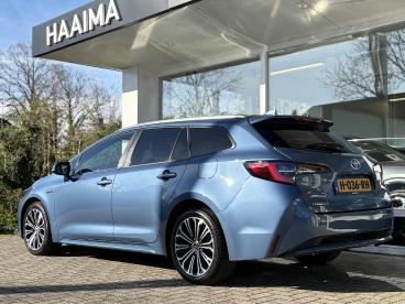 SPOTICAR Toyota Corolla Touring Sports 1.8 Hybrid Dynamic | Dealeronderhouden | Achteruit Tweedehands - Stationwagen Hybride Blauw - Wirdum (fr) - 1200287284_4