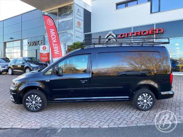 SPOTICAR Volkswagen Caddy Maxi 2.0 Tdi L2h1 102pk Automaat Comfortline 2-zit Tweedehands - Bedrijfswagen Diesel Zwart - Krimpen Aan Den Ijssel - 1200279802_2