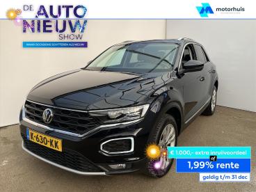 SPOTICAR Volkswagen T-roc 1.5 Tsi 150pk Automaat Sport Pano Virtual Navi Cam Tweedehands - Suv Benzine Zwart - Haarlem - 1200274383_1