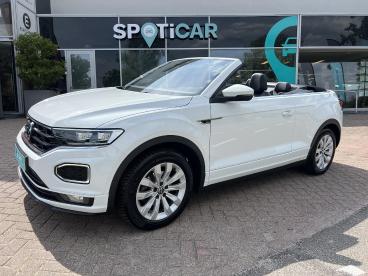SPOTICAR Volkswagen T-roc Cabrio 1.5 Tsi 150 Pk R-line Automaat Windscherm, Tweedehands - Suv Benzine Wit - Krimpen Aan Den Ijssel - 1200295282_1