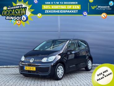 SPOTICAR Volkswagen Up 1.0 60pk Up! | 5 Deurs | Bluetooth | Airco | Start Tweedehands - Hatchback Benzine Zwart - Nijmegen - 1200281876_1