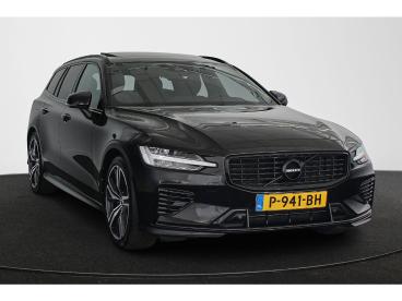 SPOTICAR Volvo V60 2.0 T6 Recharge Awd R-design Panoramadak 19" Achte Tweedehands - Stationwagen Plugin Hybrid Zwart - Mijdrecht - 1200292683_2