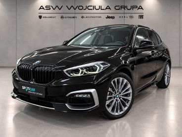 SPOTICAR Bmw Serie 1 18i Luxury Line Aut Uzywany - Sedan Benzyna Czarny - Bialystok - 1200224240_1