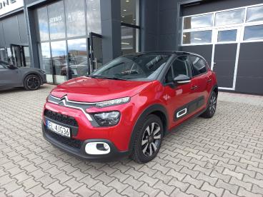 SPOTICAR Citroën C3 1.2 Puretech Max Uzywany - Miejski Benzyna Bordowy - Krasne - 1200219206_1
