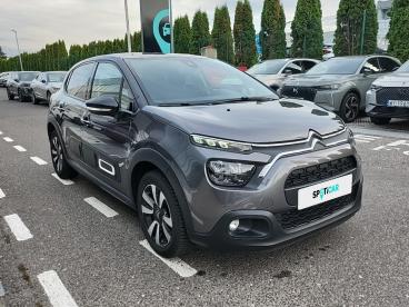 SPOTICAR Citroën C3 1.2 Puretech Shine Uzywany - Miejski Benzyna Szary - Warszawa - 1200219635_3