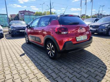 SPOTICAR Citroën C3 1.2 Puretech Max Uzywany - Miejski Benzyna Czerwony - Kraków - 1200223240_3