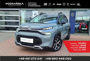 SPOTICAR Citroën C3 Aircross 1.2 Benzyna Uzywany - Suv Benzyna Zielony - SŁupsk - 1200221801_1