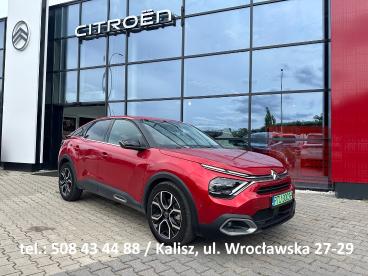 SPOTICAR Citroën C4 E-c4 Ev136 50kwh Shine Uzywany - Miejski Elektryczny Czerwony - Ostrów Wielkopolski - 1200218454_1