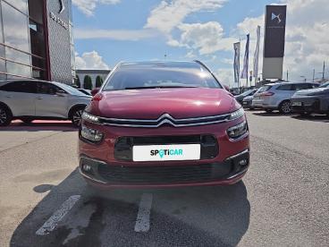 SPOTICAR Citroën C4 Grand Spacetourer 2.0 Bluehdi Shine S&s Eat8 Uzywany - Miejski Diesel Bordowy - Warszawa - 1200222991_2