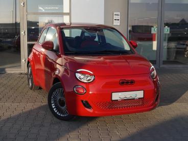 SPOTICAR Fiat 500 0.0 Elektryczny Uzywany - Miejski Elektryczny Czerwony - Szczecin - 400213486_1