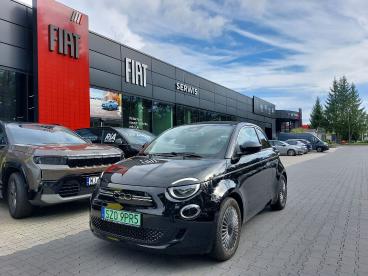 SPOTICAR Fiat 500 C 42kwh Uzywany - Miejski Elektryczny Czarny - Stalowa Wola / Grebów - 1200223976_1