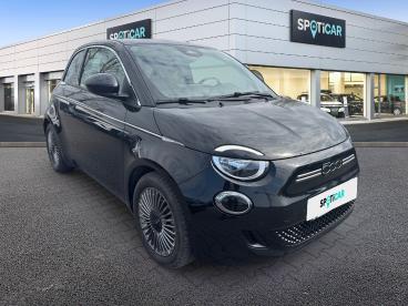 SPOTICAR Fiat 500 E 500 42 Kwh Uzywany - Miejski Elektryczny Czarny - Płock - 1200221485_3