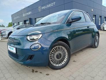 SPOTICAR Fiat 500 E 500 3+1 42 Kwh Uzywany - Miejski Elektryczny Zielony - Legnica - 1200221711_1