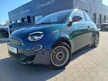 SPOTICAR Fiat 500 E 500 42 Kwh Uzywany - Miejski Elektryczny Zielony - Legnica - 1200221713_1