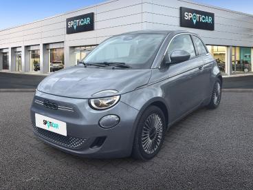 SPOTICAR Fiat 500 E 500 42 Kwh Uzywany - Miejski Elektryczny Szary - Płock - 1200222338_1