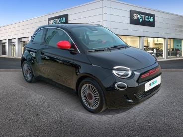 SPOTICAR Fiat 500 E 500 42 Kwh Red Uzywany - Miejski Elektryczny Czarny - Warszawa - 1200222725_3