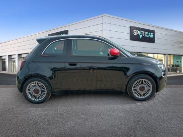 SPOTICAR Fiat 500 E 500 42 Kwh Red Uzywany - Miejski Elektryczny Czarny - Warszawa - 1200222725_4