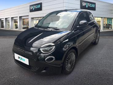 SPOTICAR Fiat 500 E 500 42 Kwh La Prima Uzywany - Miejski Elektryczny Czarny - Płock - 1200222785_1