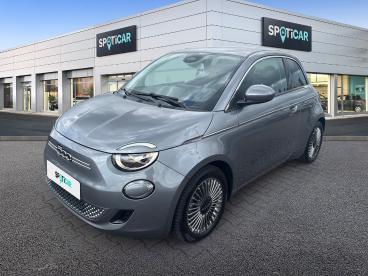 SPOTICAR Fiat 500 E 500 42 Kwh Uzywany - Miejski Elektryczny Szary - Płock - 1200222969_1