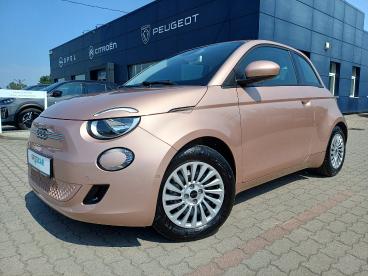 SPOTICAR Fiat 500 E 500 42 Kwh Uzywany - Miejski Elektryczny Złoty - Legnica - 1200223125_1