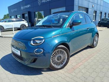 SPOTICAR Fiat 500 E 500c 42kwh Uzywany - Miejski Elektryczny Zielony - Legnica - 1200223440_1