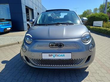 SPOTICAR Fiat 500 E 500c 42kwh La Prima Uzywany - Miejski Elektryczny Szary - Legnica - 1200223442_2