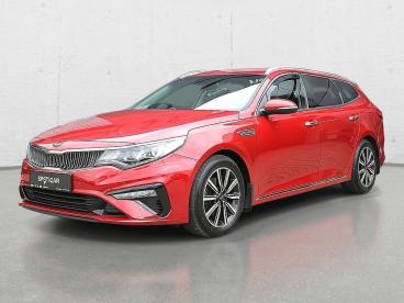 SPOTICAR Kia Optima 1.6 Crdi Scr L Dct Uzywany - Sedan Diesel Czerwony - Grudziadz - 1200218297_1