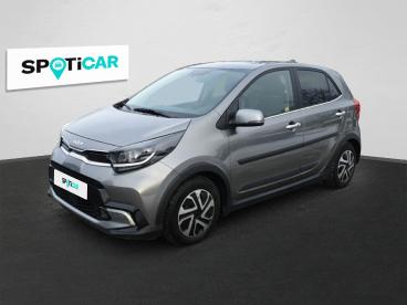 SPOTICAR Kia Picanto 1.2 X Line Amt Uzywany - Miejski Benzyna Szary - Wroclaw - 1200220418_1