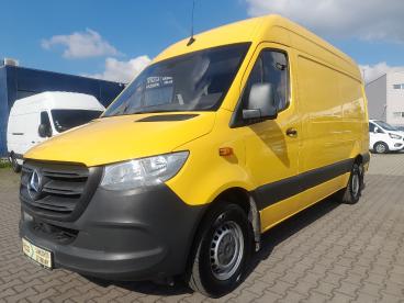 SPOTICAR Mercedes Sprinter 314 Cdi 907.633 9m3 Uzywany - Dostawcze Diesel Żółty - Kraków - 1200219541_5