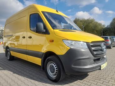 SPOTICAR Mercedes Sprinter 314 Cdi 907.633 9m3 Uzywany - Dostawcze Diesel Żółty - Kraków - 1200222330_1