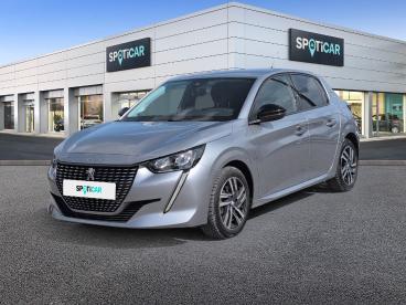 SPOTICAR Peugeot 208 1.2 Puretech Allure Pack S&s Uzywany - Miejski Benzyna Szary - Warszawa - 1200219174_1