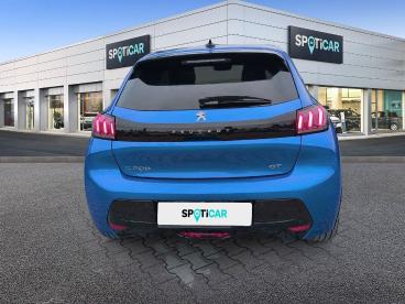 SPOTICAR Peugeot 208 E-208 Gt Uzywany - Miejski Elektryczny Niebieski - Warszawa - 1200219467_5