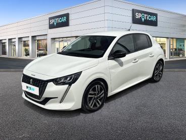 SPOTICAR Peugeot 208 1.2 Puretech Allure Pack S&s Uzywany - Miejski Benzyna Biały - Grudziadz - 1200220253_1