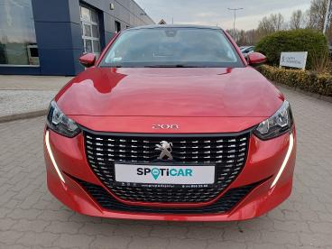 SPOTICAR Peugeot 208 1.2 Benzyna Uzywany - Miejski Benzyna Czerwony - Legnica - 1200221665_2