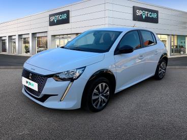 SPOTICAR Peugeot 208 E-208 Active Uzywany - Miejski Elektryczny Biały - Warszawa - 1200221987_1