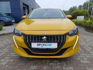 SPOTICAR Peugeot 208 1.2 Puretech Active Pack S&s Uzywany - Miejski Benzyna Żółty - Legnica - 1200222634_2