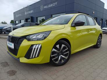 SPOTICAR Peugeot 208 1.2 Puretech Active S&s Uzywany - Miejski Benzyna Żółty - Legnica - 1200222895_1