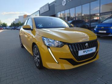 SPOTICAR Peugeot 208 1.2 Puretech Active S&s Uzywany - Miejski Benzyna Żółty - Bialystok - 1200222920_2