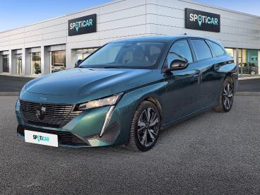 SPOTICAR Peugeot 308 1.2 Puretech Allure S&s Uzywany - Kombi Benzyna Niebieski - Warszawa - 1200219516_1